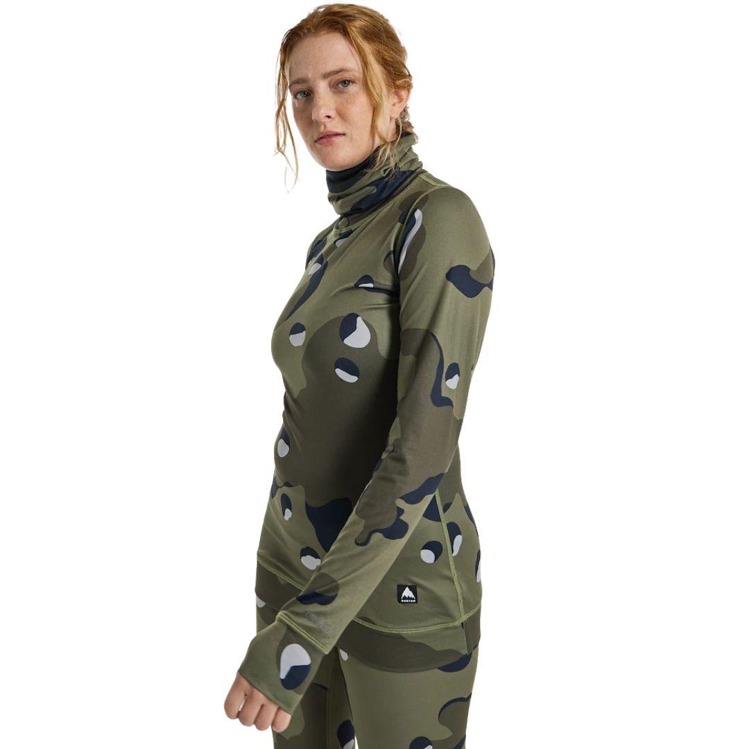 Burton Women's Midweight Base Layer Long Neck Shirt